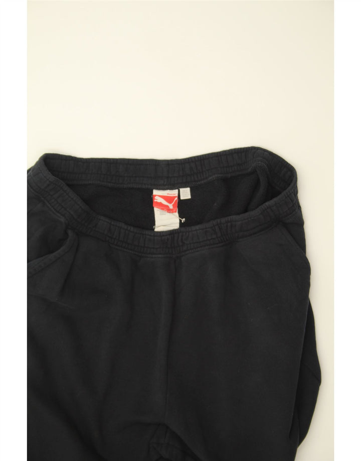 PUMA Mens Tracksuit Trousers Large  Black Cotton Vintage Puma and Second-Hand Puma from Messina Hembry 
