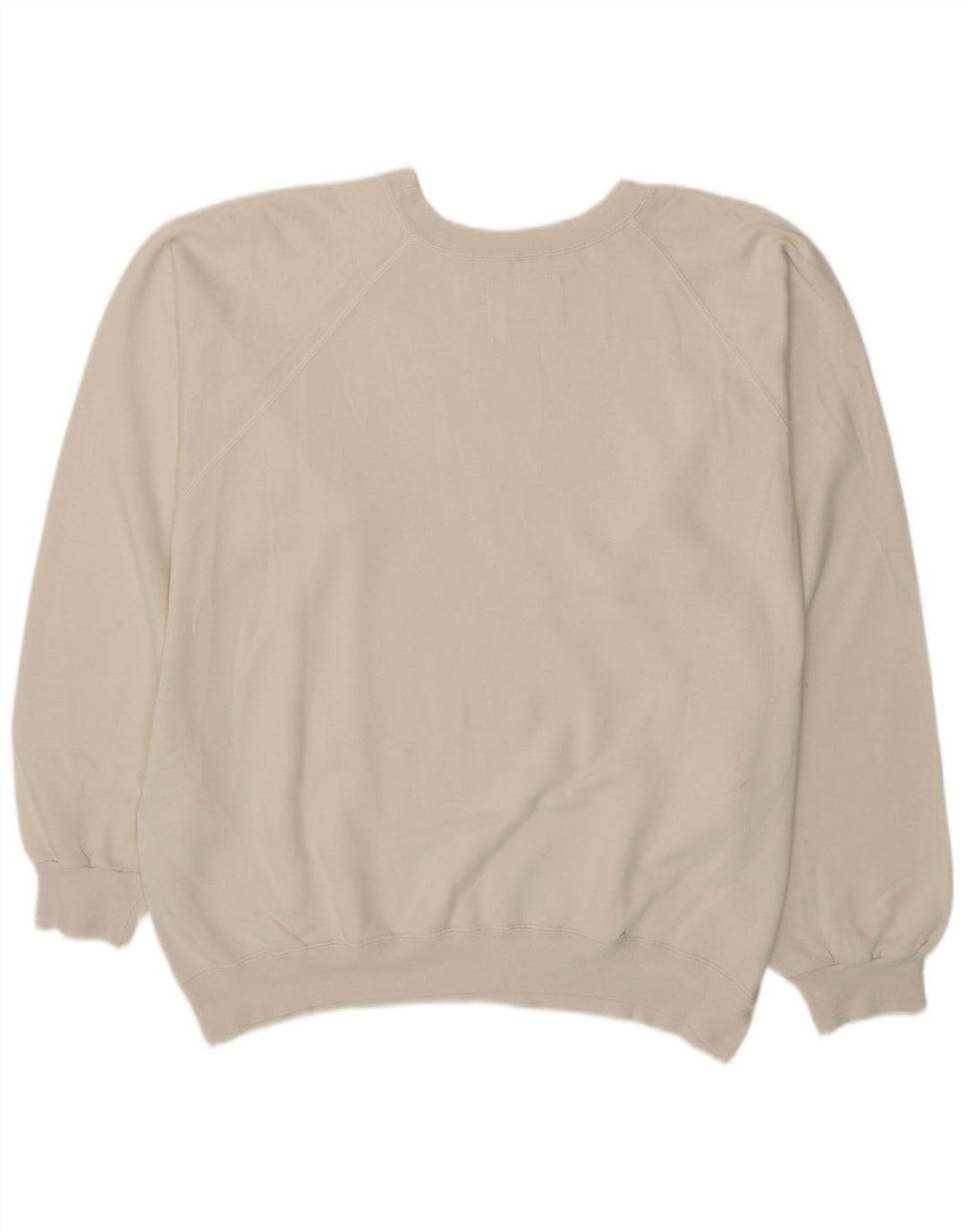 Champion Herre Grafisk Sweatshirt Jumper XL Hvid Bomuld