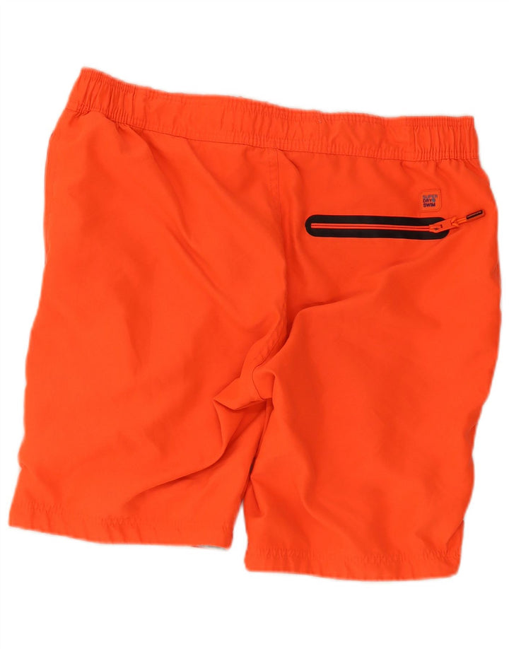 Superdry Grafiske svømmeshorts til mænd XL Orange