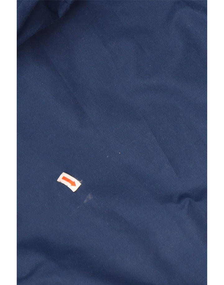 TARGET DRY Womens Hooded Rain Jacket UK 16 Large Navy Blue Polyester