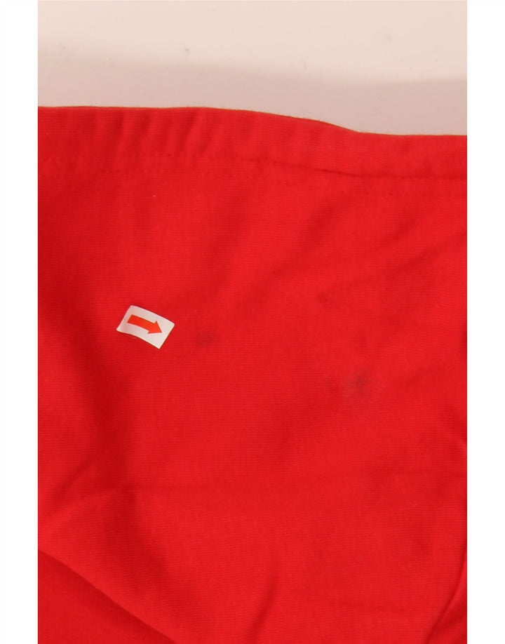 Champion Herre grafisk hættetrøje Jumper Large Rød