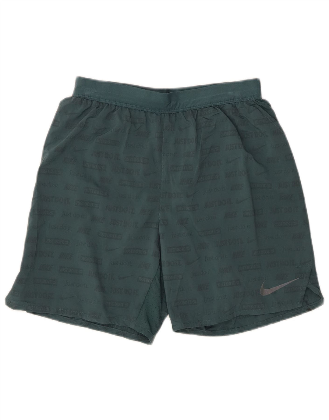 Nike Herre Dri Fit grafiske sportsshorts Små grøn