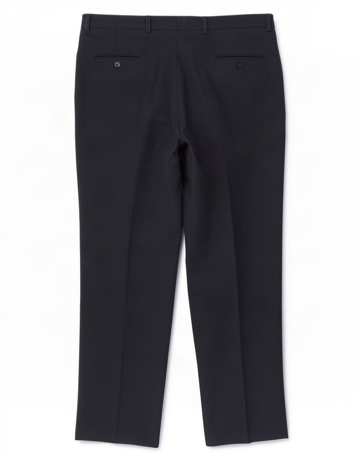 Farah Straight Suit Bukser til mænd W40 L31 Marineblå polyester