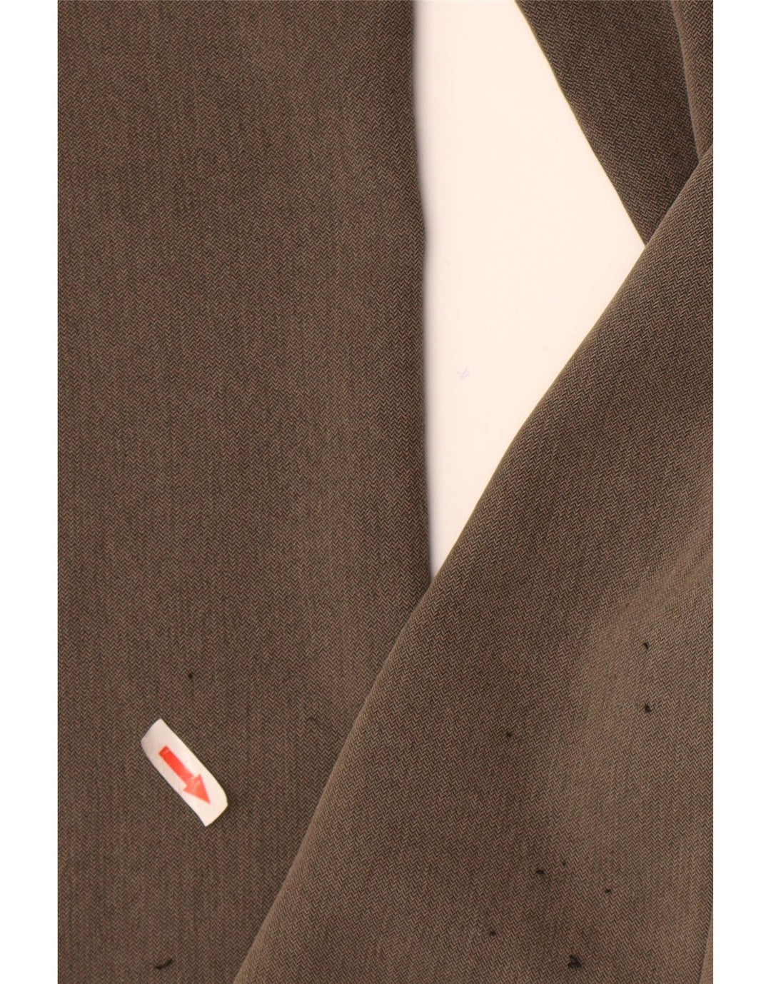 Marks & Spencer Herre Straight Suit Bukser W34 L29 Brun sildeben