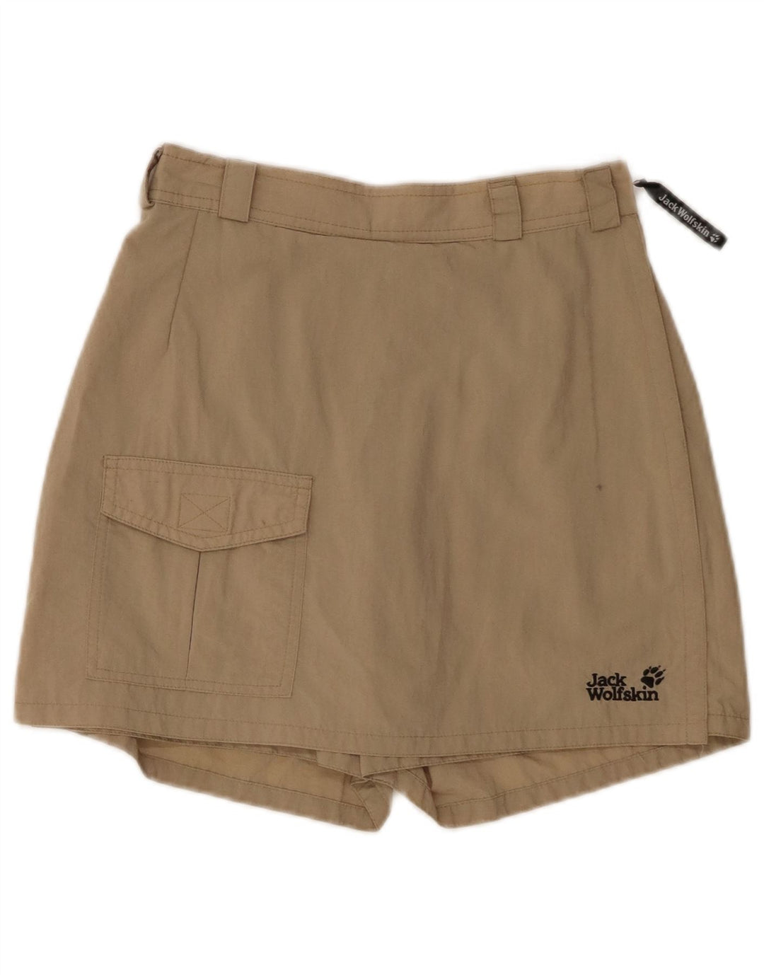 Jack Wolfskin Womens Skort UK 8 Small W24 Beige Polyamid