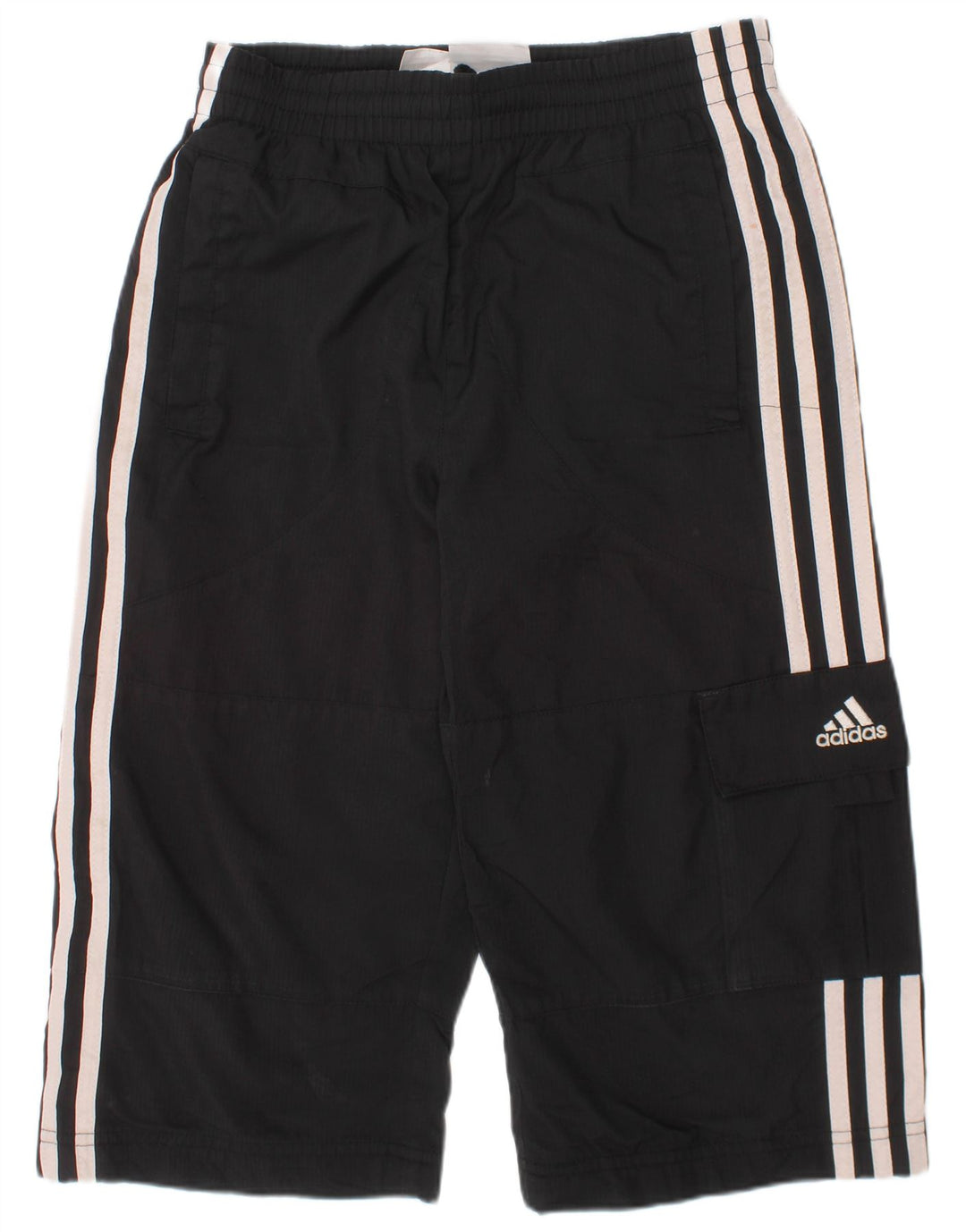 Adidas Boys Bermuda Sportshorts 9-10 år Sort polyester