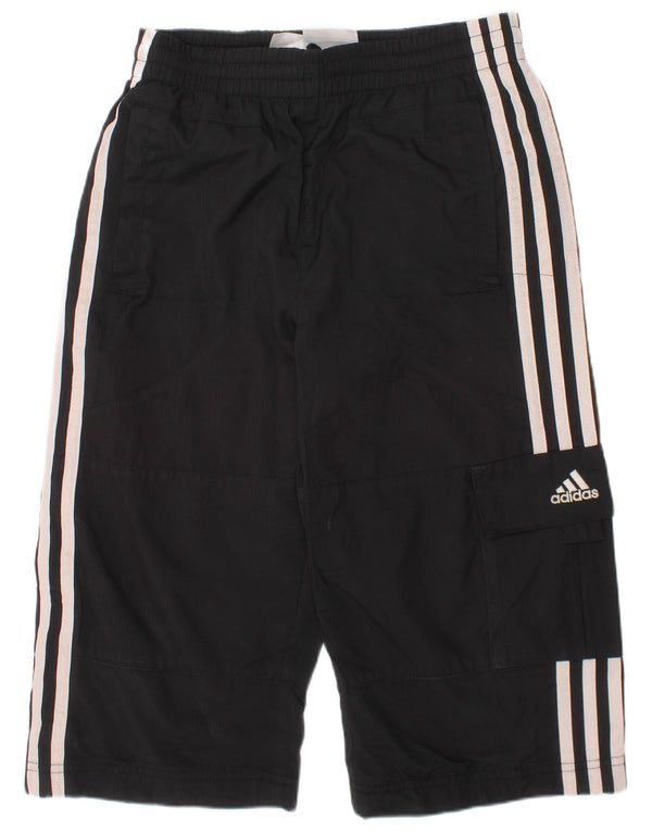 Adidas Boys Bermuda Sportshorts 9-10 år Sort polyester