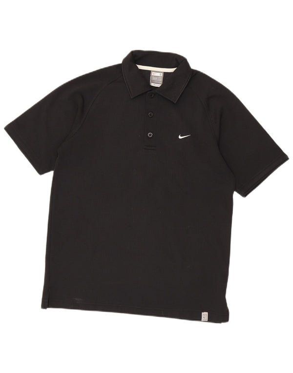 Nike Herre Dri Fit Polo Shirt UK 36/38 Small Black