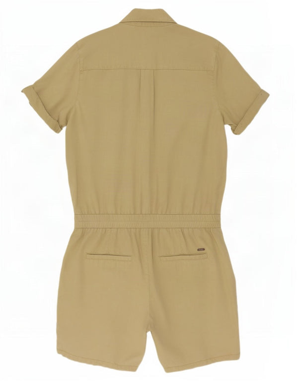 PEPE Jeans Dame Playsuit UK 10 Small Khaki