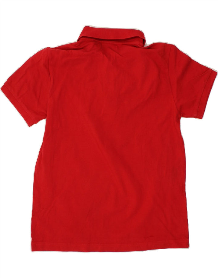 KAPPA Boys Polo Shirt 11-12 Years Red Vintage Kappa and Second-Hand Kappa from Messina Hembry 