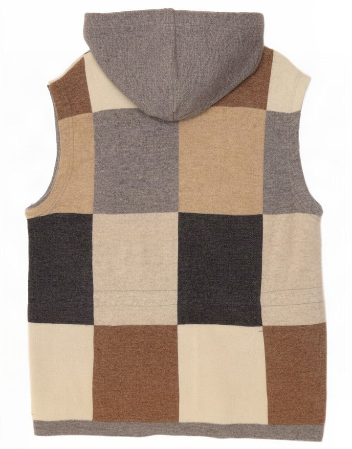 Roberta Puccini Dame Hætte Cardigan Sweater UK 16 Stor Flerfarvet