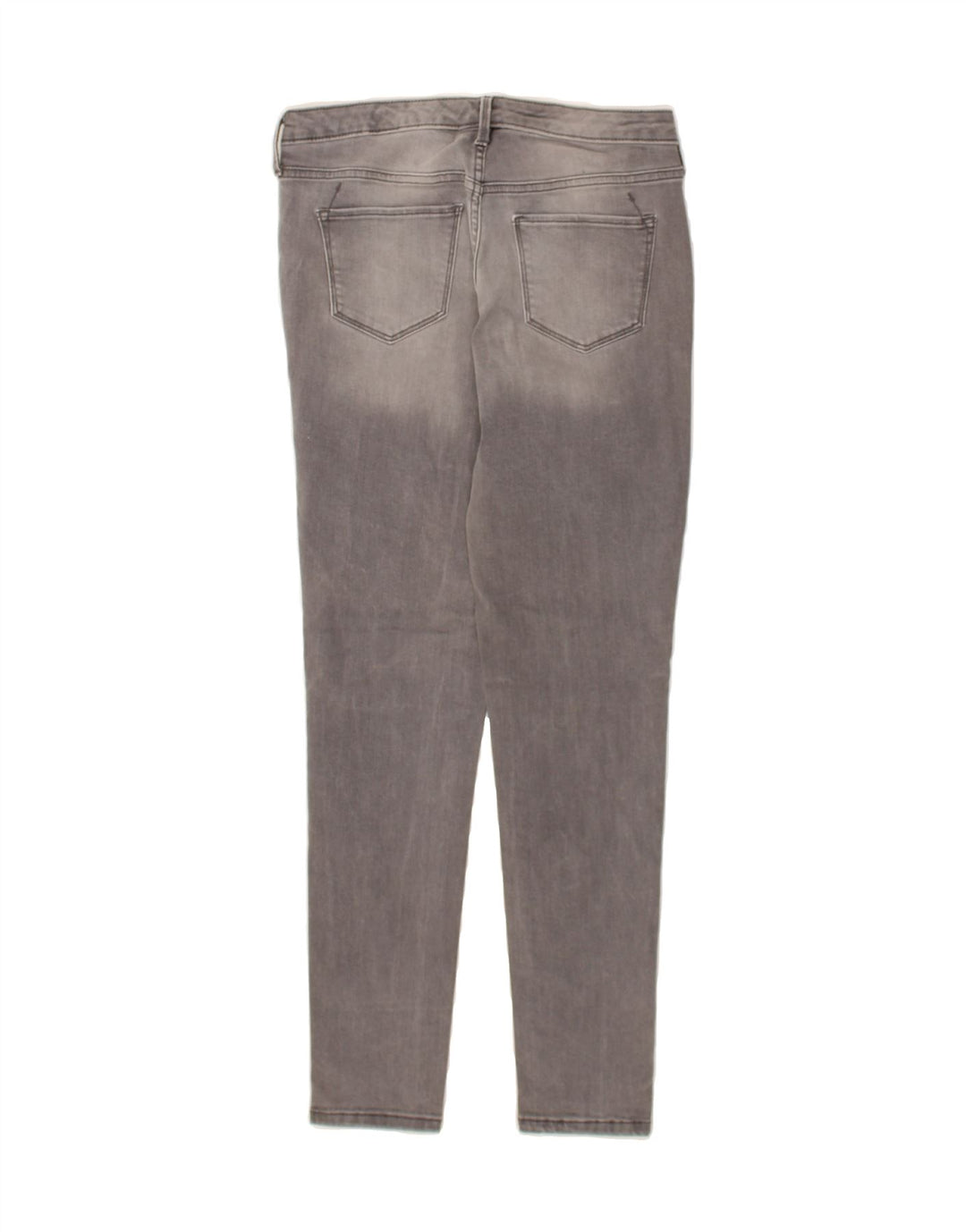 MOSSIMO Womens Mid Rise Skinny Jeans US 6 Medium W28 L30 Grey Cotton Vintage Mossimo and Second-Hand Mossimo from Messina Hembry 