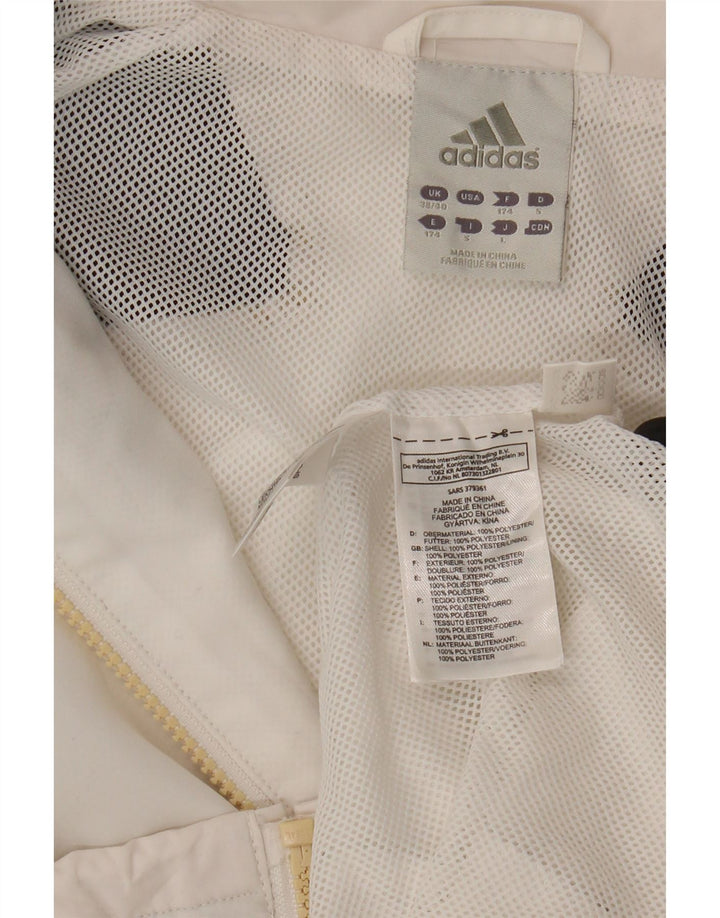 Adidas Træningsdragt til mænd Topjakke UK 38/40 Medium White