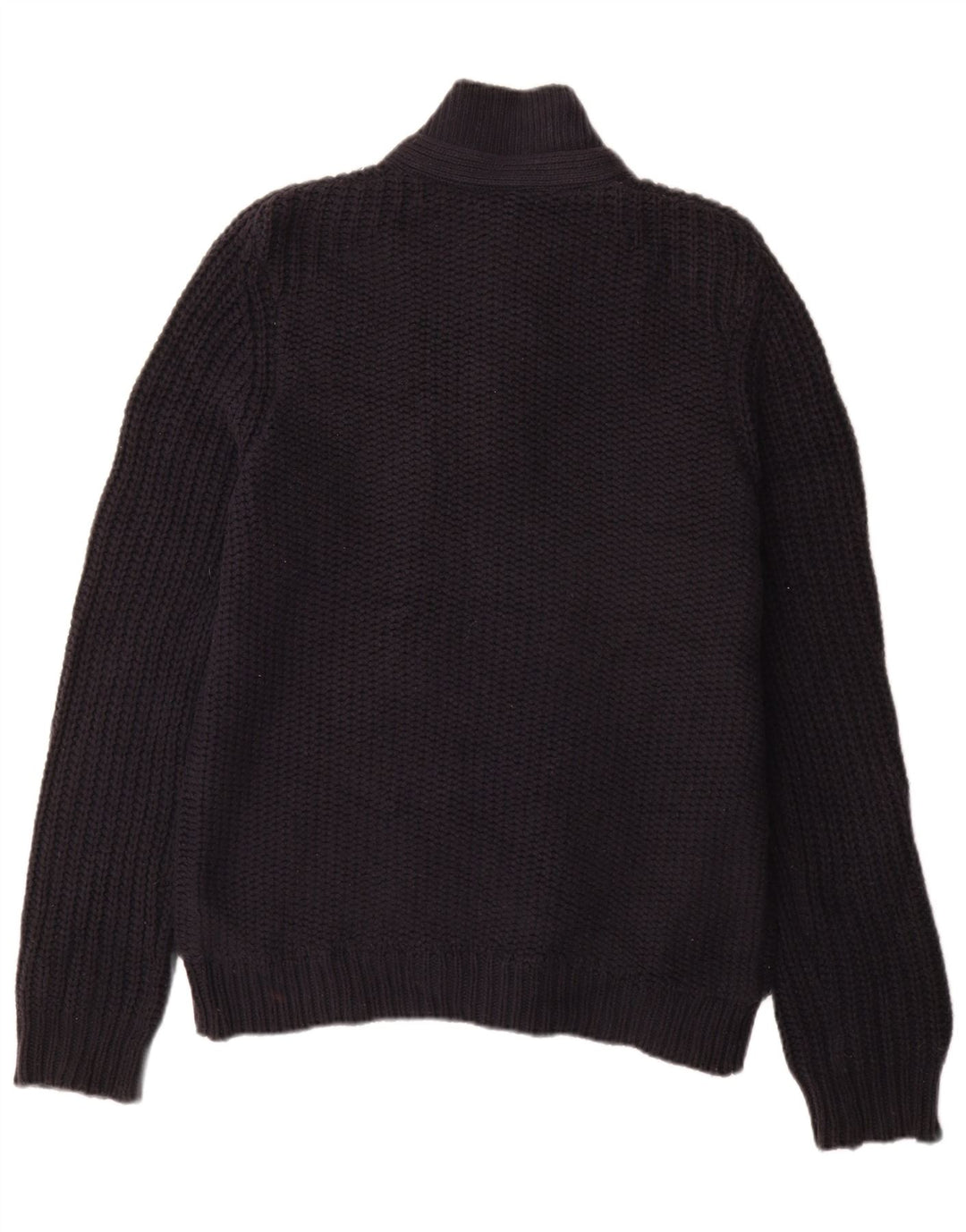 TED BAKER Herre cardigan sweater str. 4 Large Marineblå Bomuld