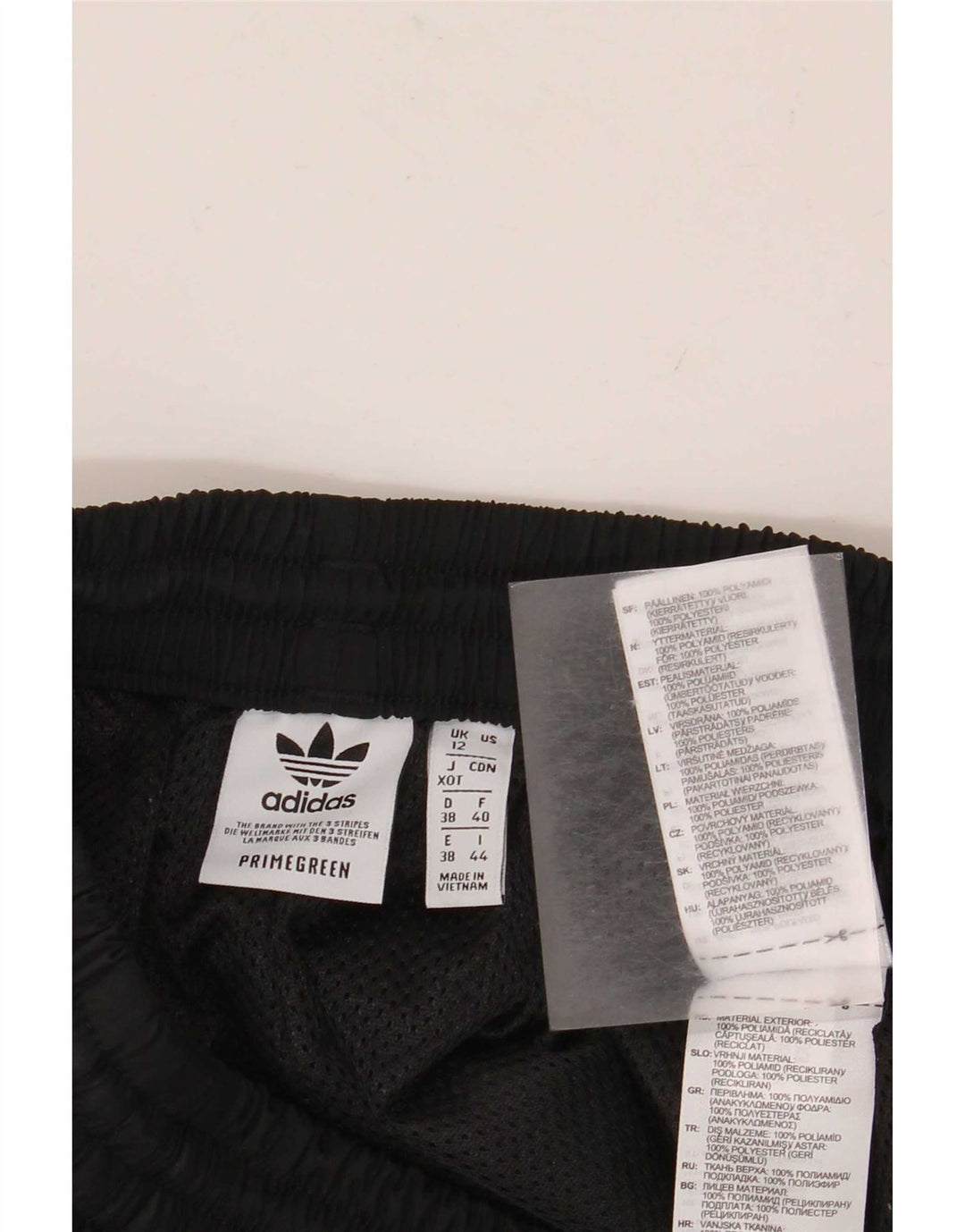 Adidas Sportsshorts til kvinder UK 12 Medium Sort Polyamid