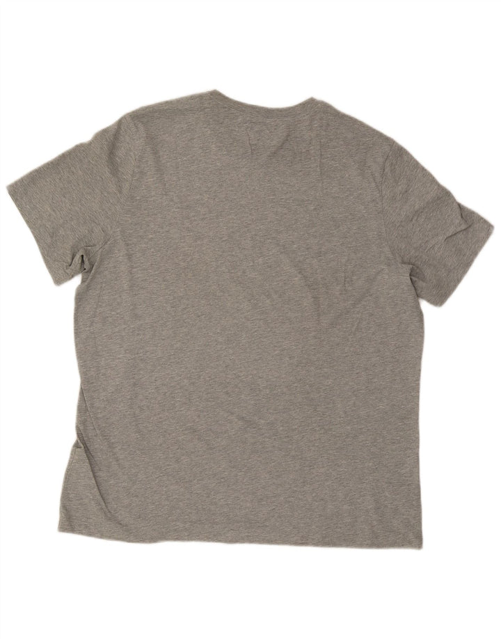 Nike T-shirt top til mænd XL Grå bomuld