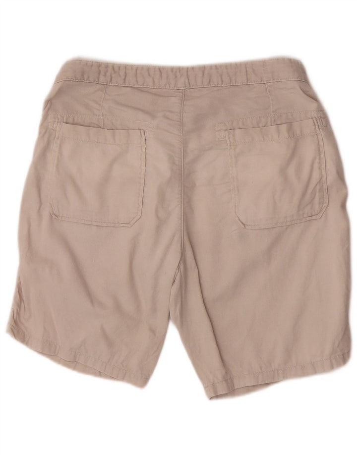 Zara Chino Shorts til kvinder EU 40 Medium W31 Beige