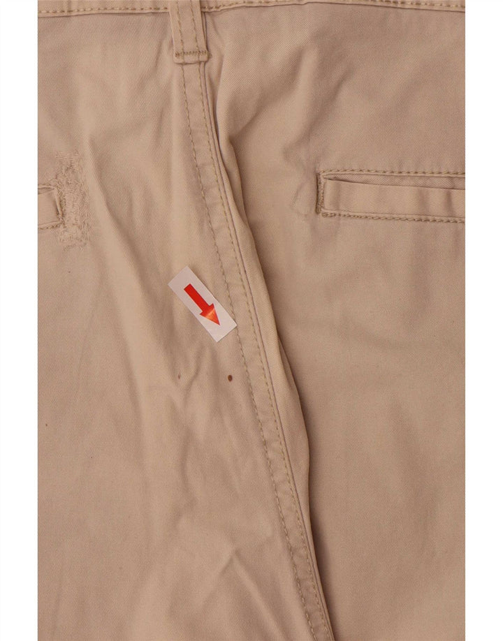 Liu Jo Chino Shorts til kvinder IT 46 Large W30 Beige Bomuld
