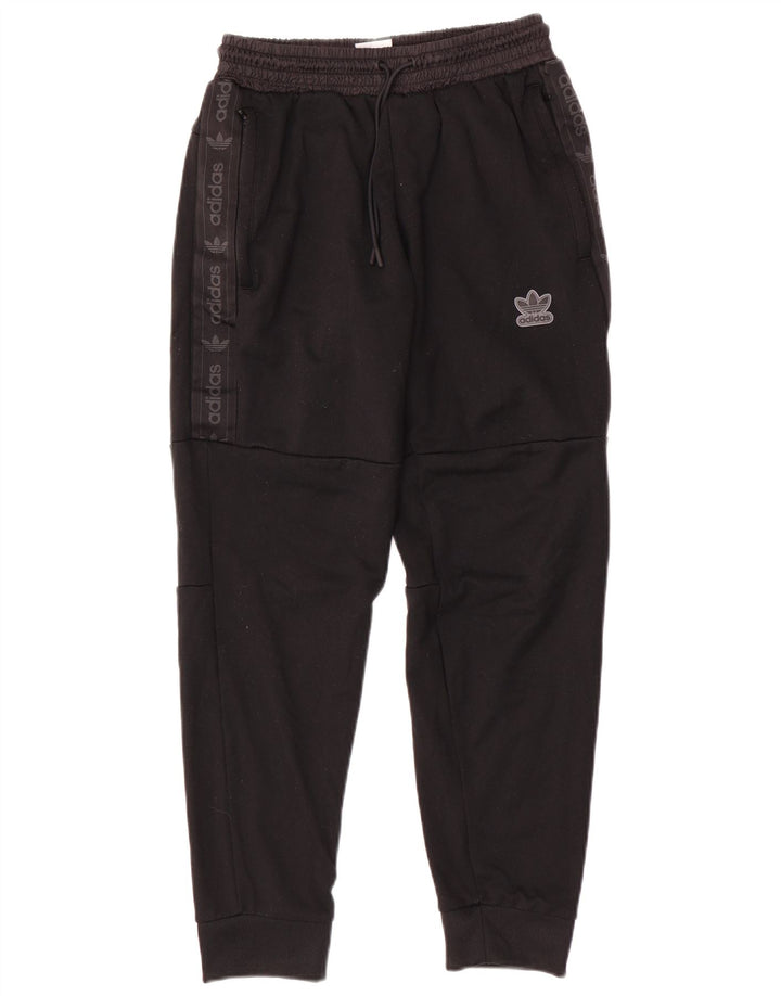 Adidas Herre grafisk træningsdragt Bukser Joggers Medium Sort Polyester