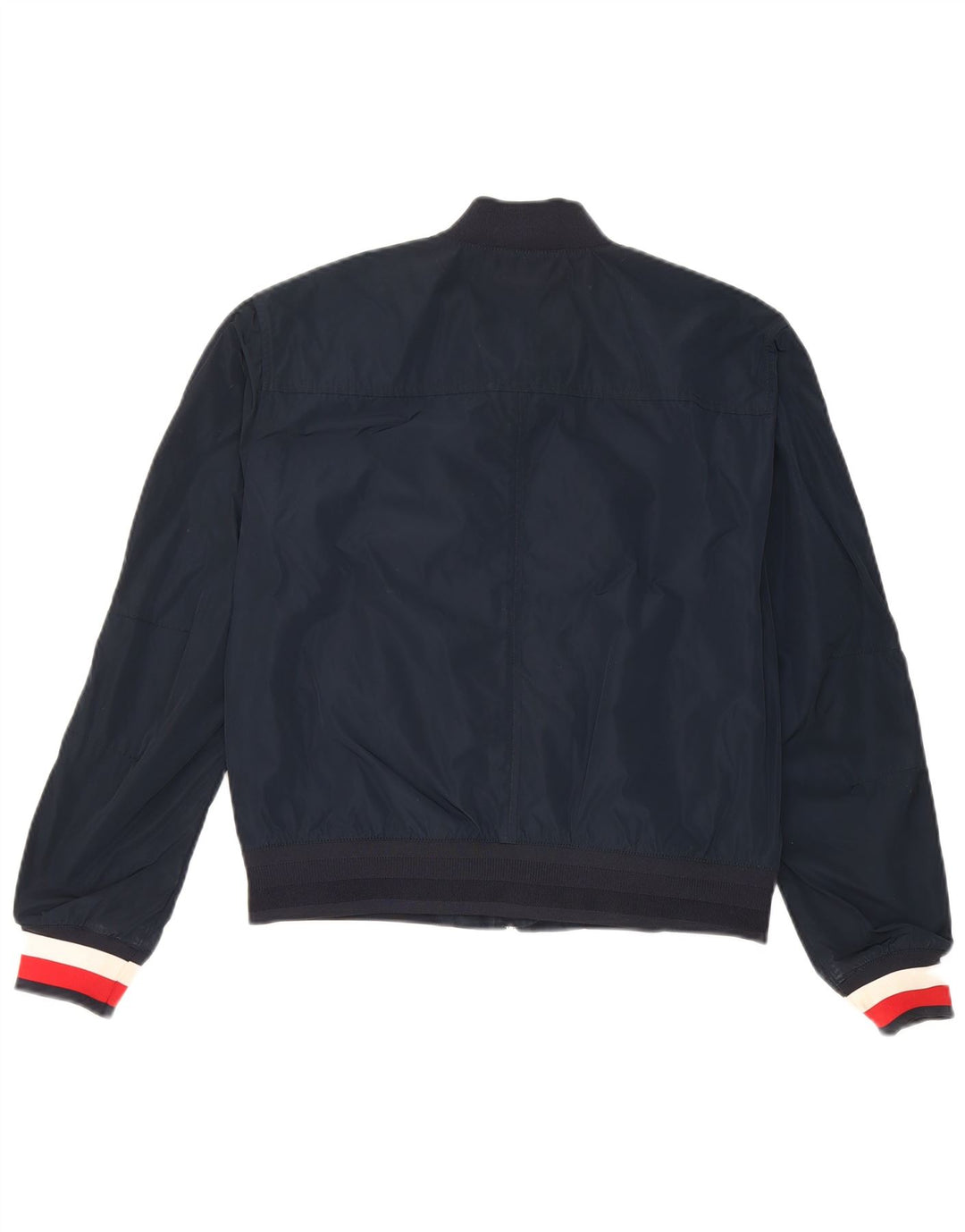 Tommy Hilfiger Oversized bomberjakke til kvinder UK 6 XS Marineblå Colourblock