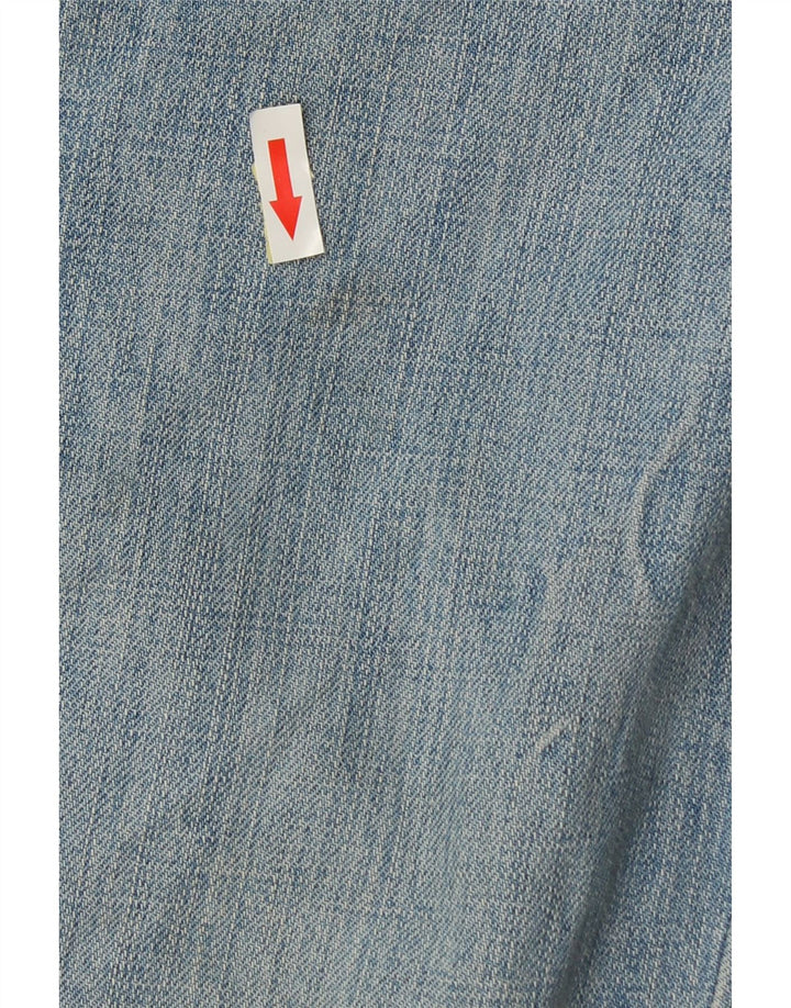 Lee Straight Jeans til mænd W33 L34 blå bomuld