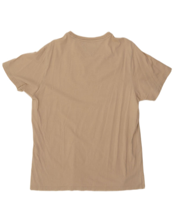 TOMMY HILFIGER Herre T-Shirt Top XL Beige