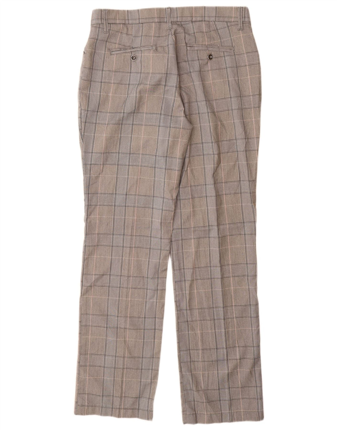 Lee Dame Mid Rise Casual Bukser US 12 Large W32 L32 Grå Polyester