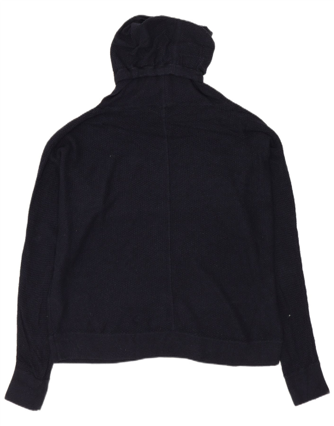 LOUNGE Dame Oversized rullehals sweater UK 10 Small Navy Blue