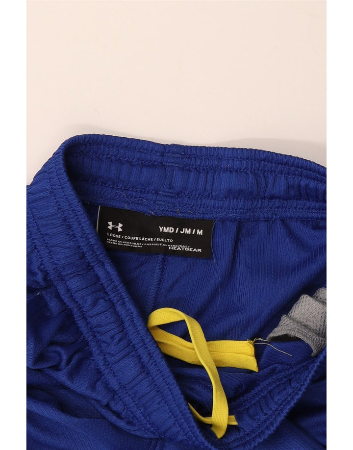 UNDER ARMOUR Drenge Heat Gear Grafiske sportsshorts 9-10 år Mellemblå