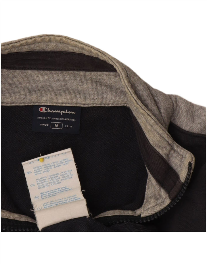 Champion Dame Træningssæt Top Jakke UK 14 Medium Navy Blue Colourblock