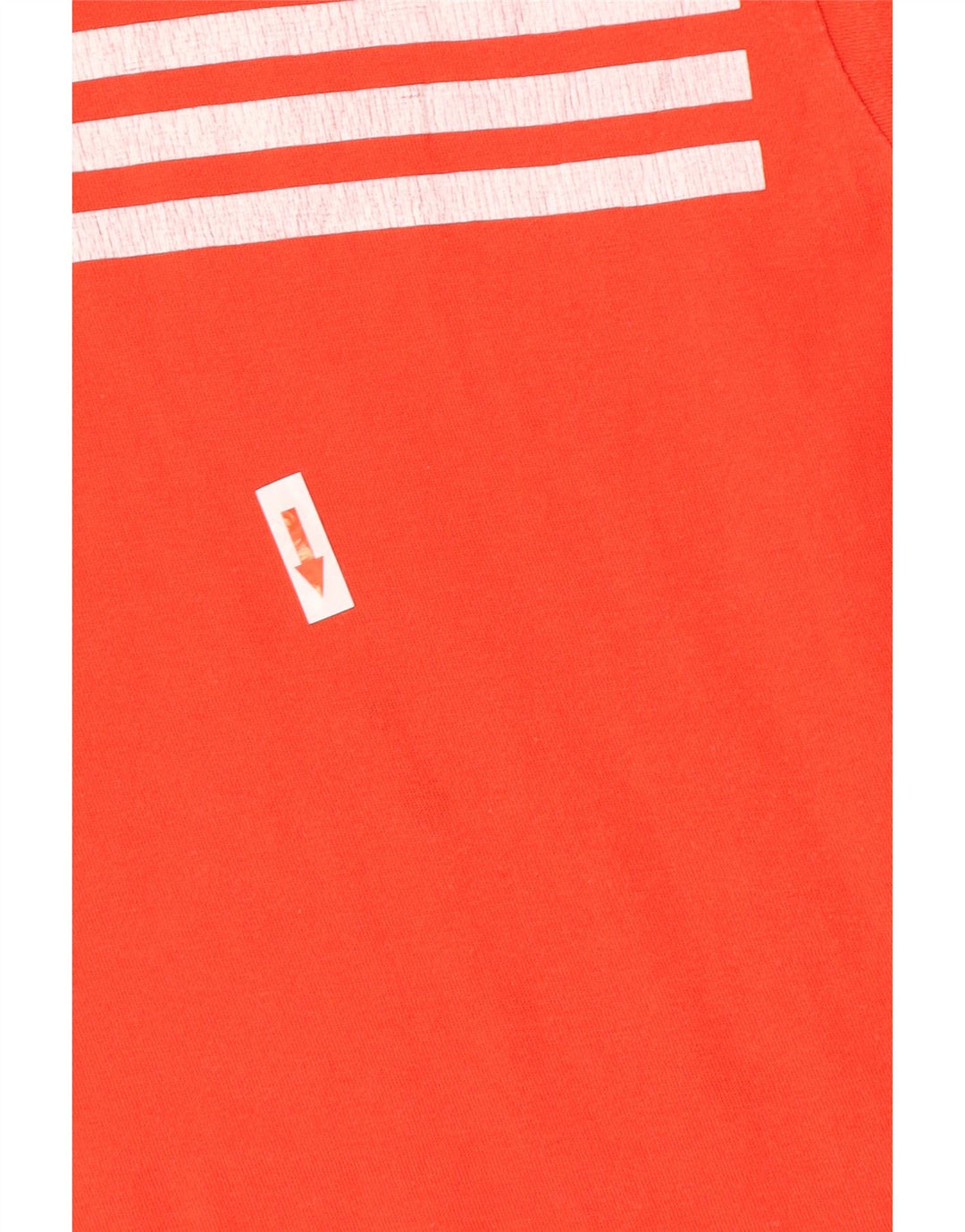 Adidas Herre grafisk T-shirt Top Medium Rød Bomuld