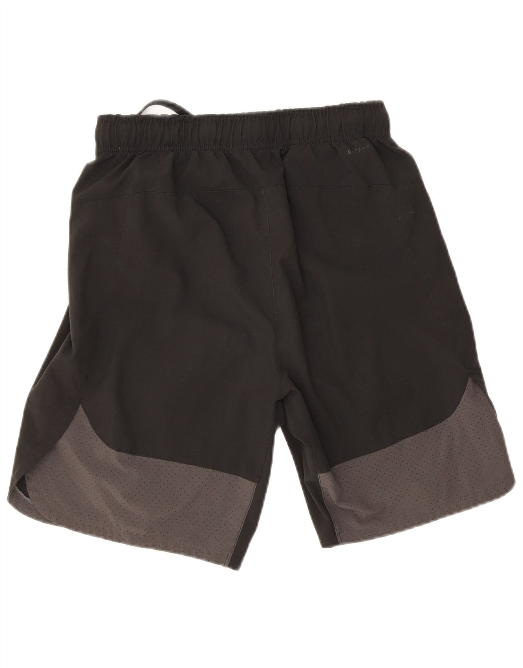 Nike Dri Fit sportsshorts til mænd Small Black Colourblock Polyester