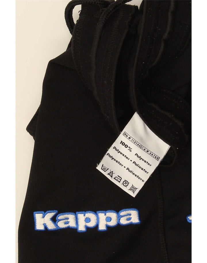 Kappa Herre grafiske sportsshorts Medium sort polyester