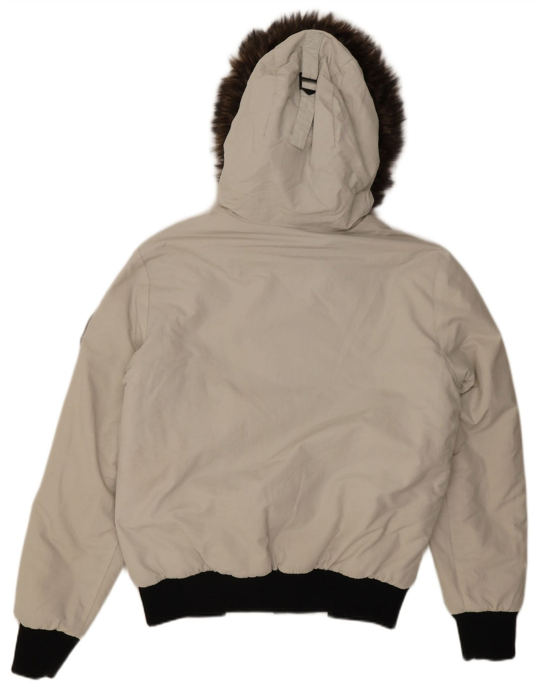 Superdry Herre Everest Mountain Parka Bomber Jacket UK 40 Large White