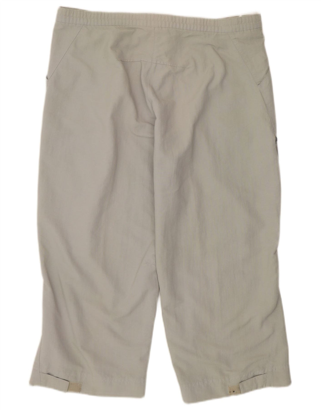 ADIDAS Dame Capri Træningsdragt Bukser UK 14 Medium Green Polyamid Sports