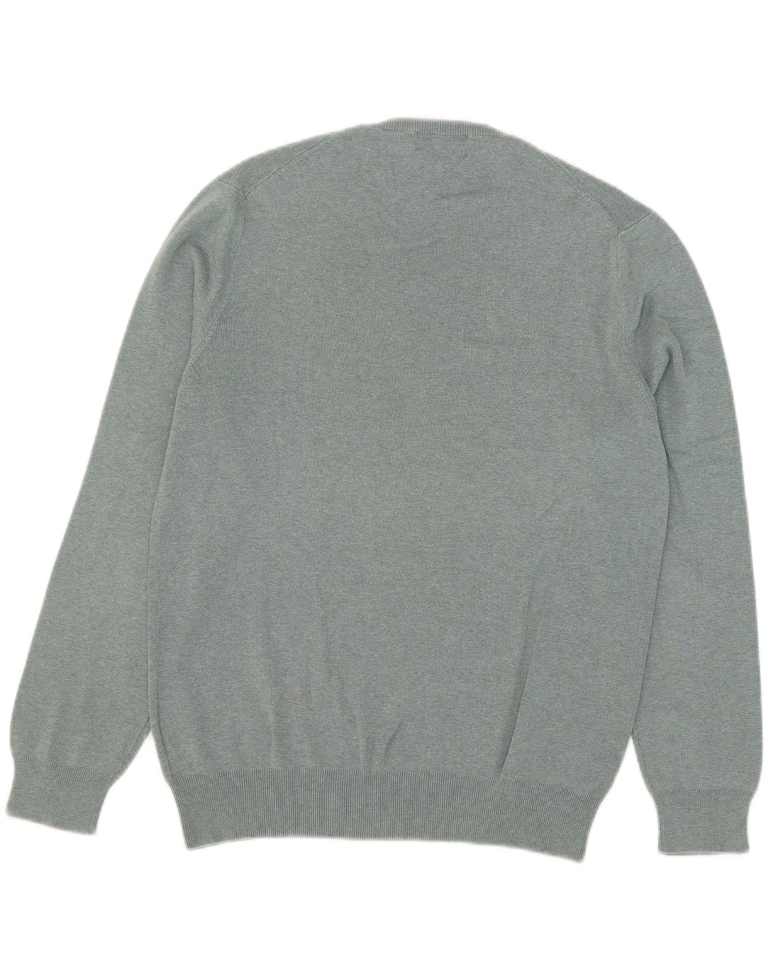Polo Ralph Lauren Herre V-hals sweater mellemgrå bomuld
