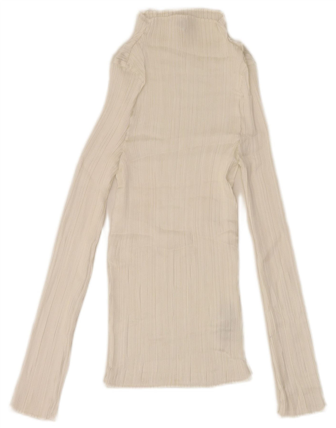 Reiss Dametop Langærmet UK 6 XS Hvid Polyester