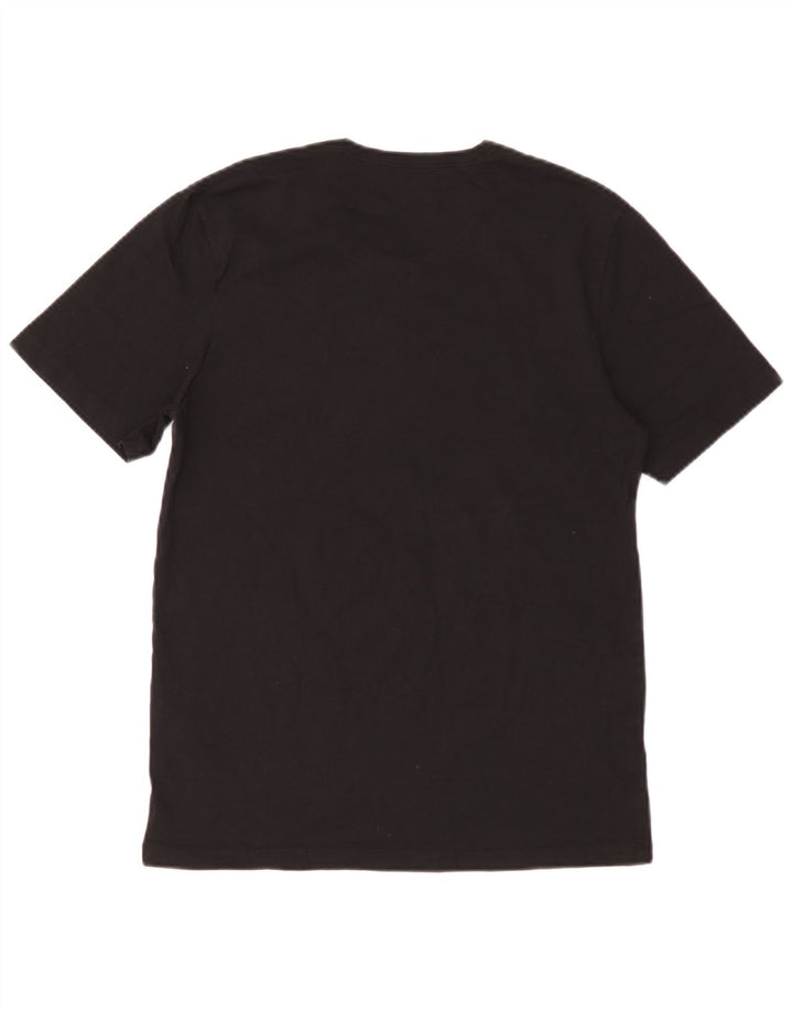 Hugo Boss Herre T-Shirt Top Medium Sort Bomuld