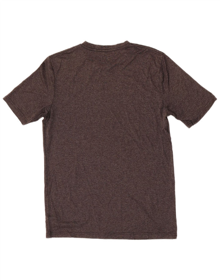 Volcom Herre T-Shirt Top Lille grå Flecked Nylon