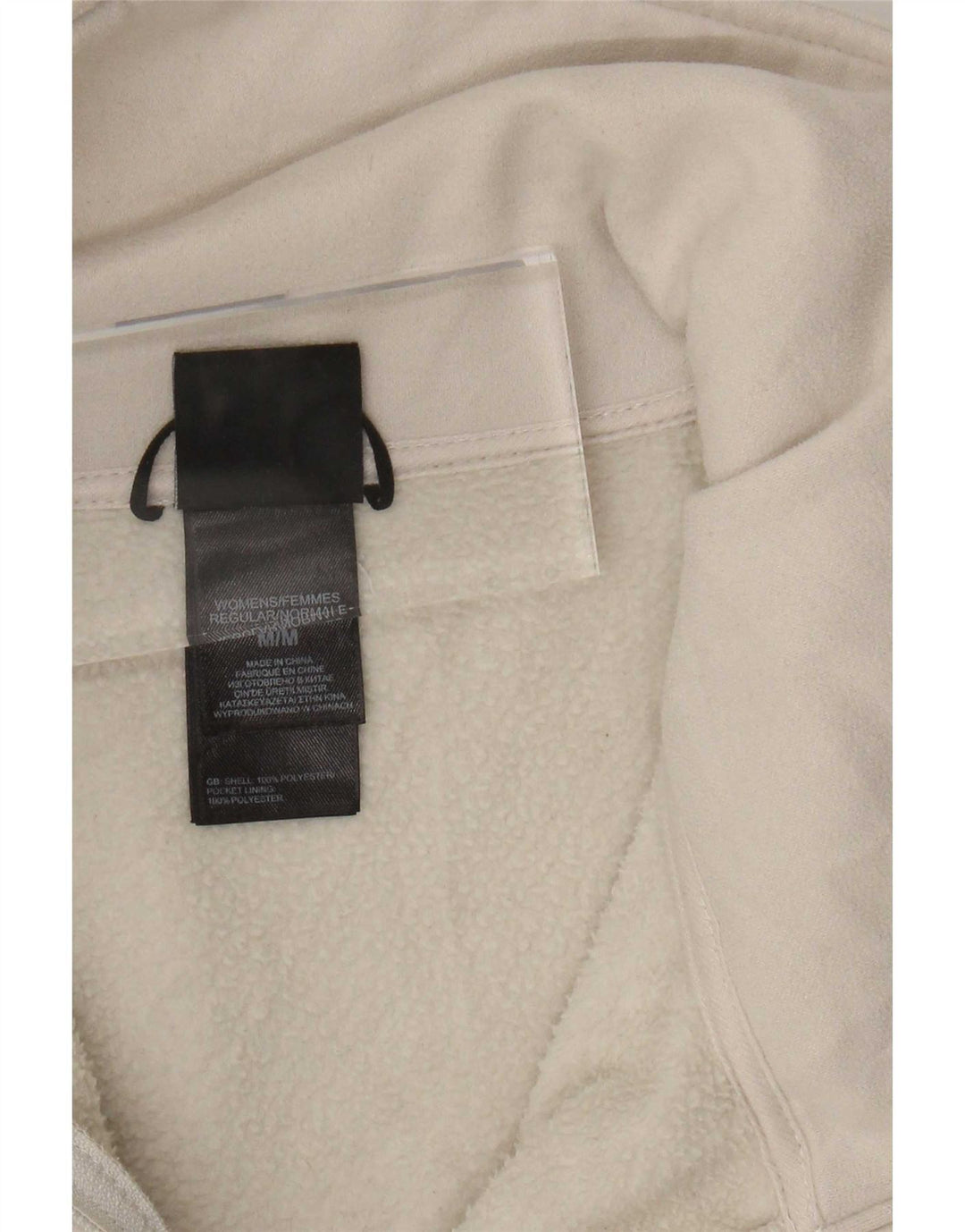 The North Face Womens Bomber Jacket UK 12 Medium White Polyester