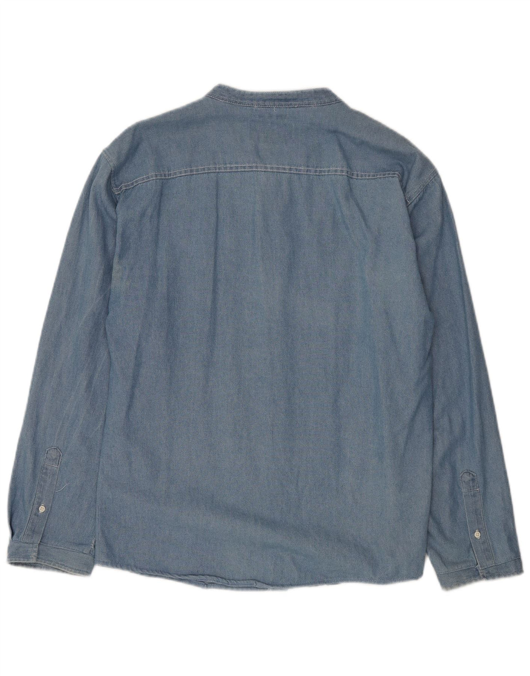 AMERICAN RAG Denimskjorte til mænd 3XL blå bomuld