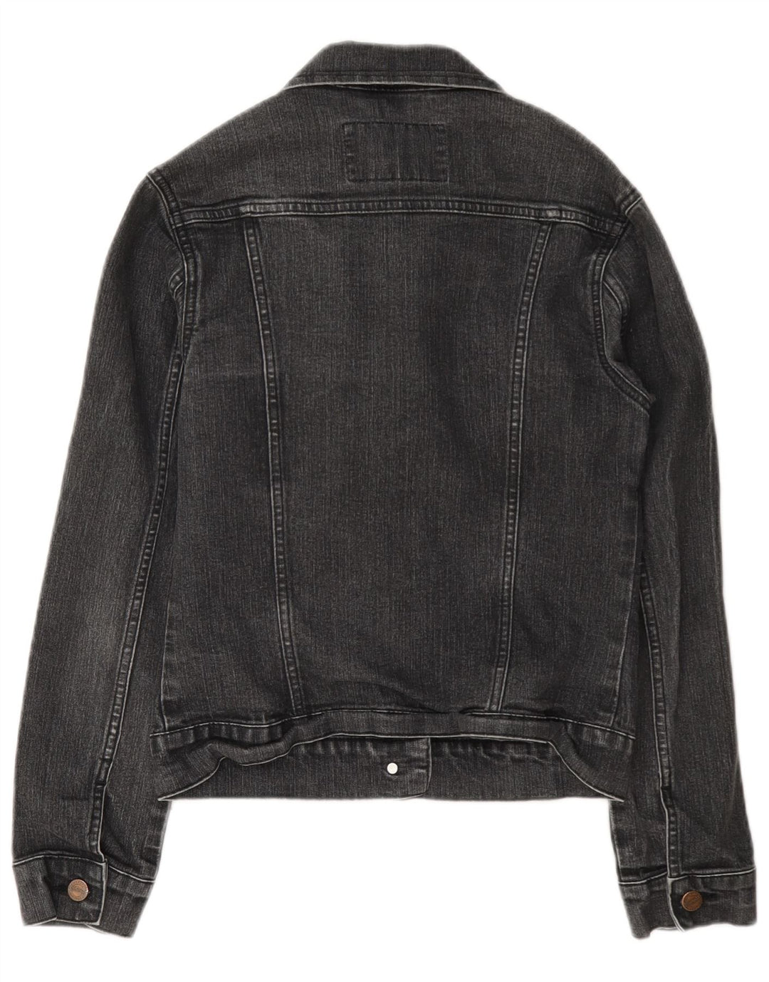 Wrangler Dame denimjakke UK 12 Medium Grey Bomuld