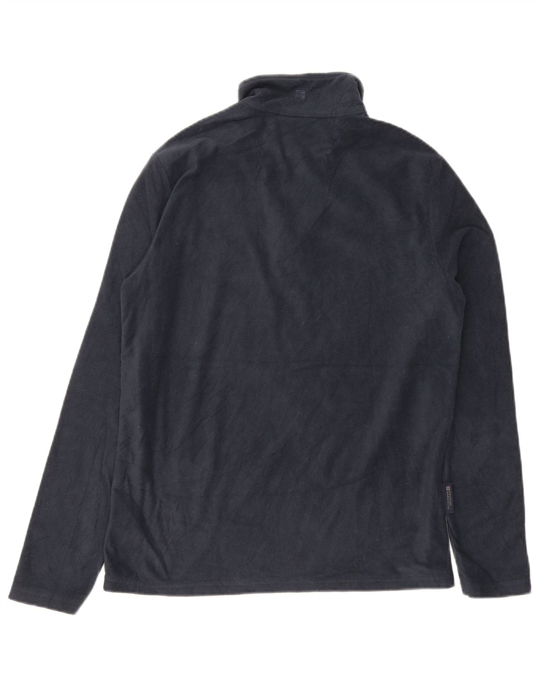 Mountain Warehouse Herre lynlås hals fleece jumper XS marineblå polyester