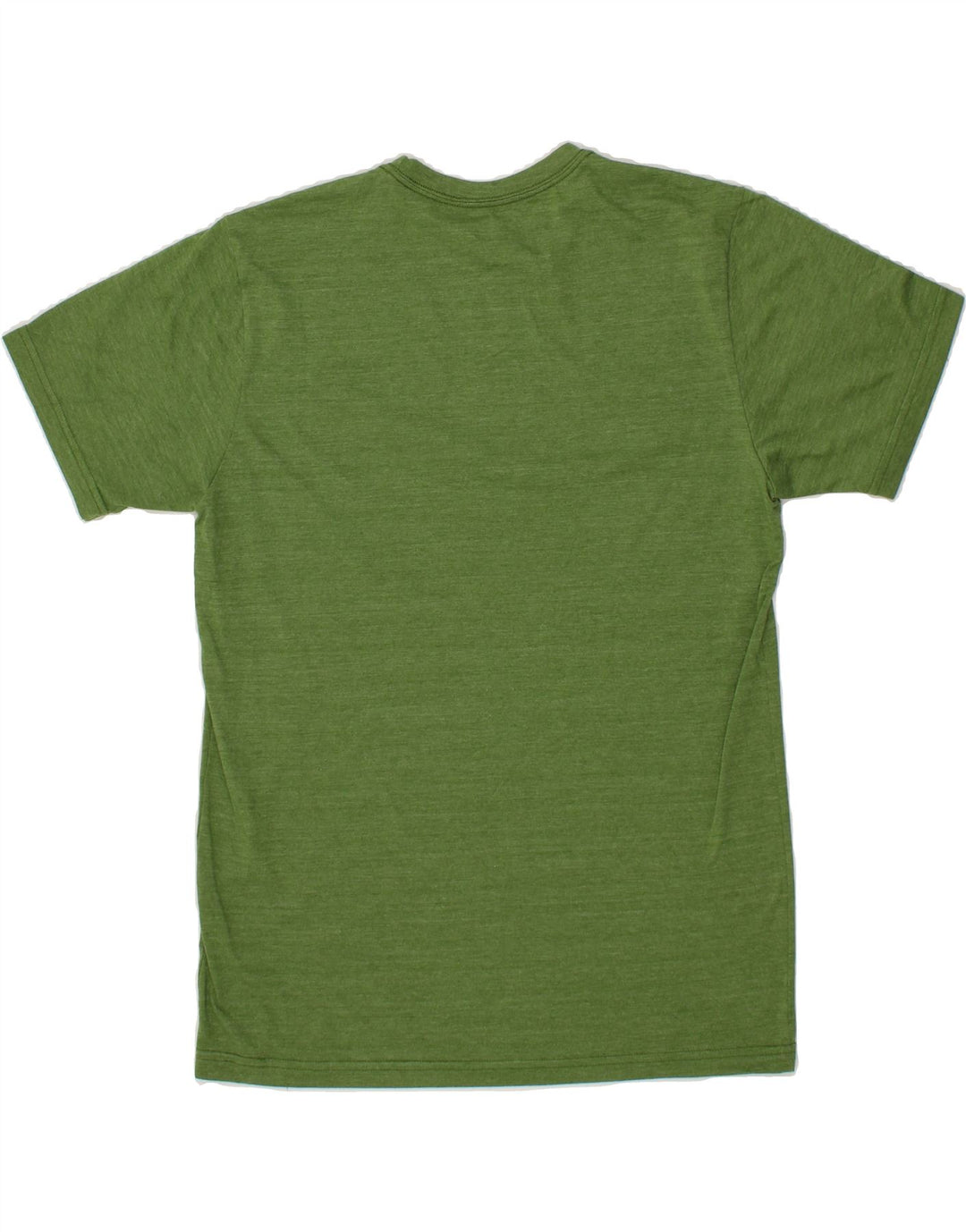THE NORTH FACE Herre Slim Fit Grafisk T-Shirt Top Stor Grøn Polyester