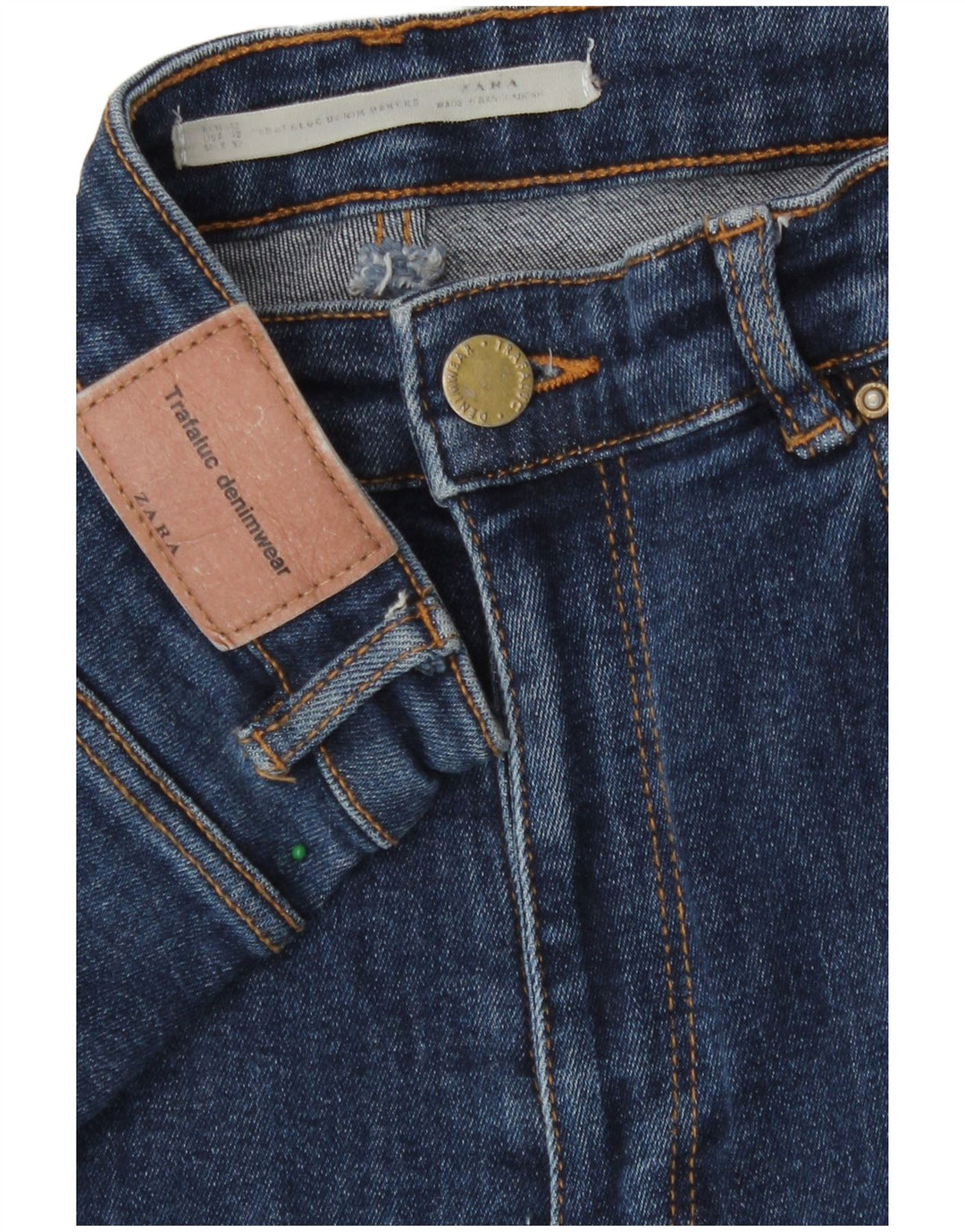 Zara Dame Skinny Jeans EU 42 Large W32 L27 Blå