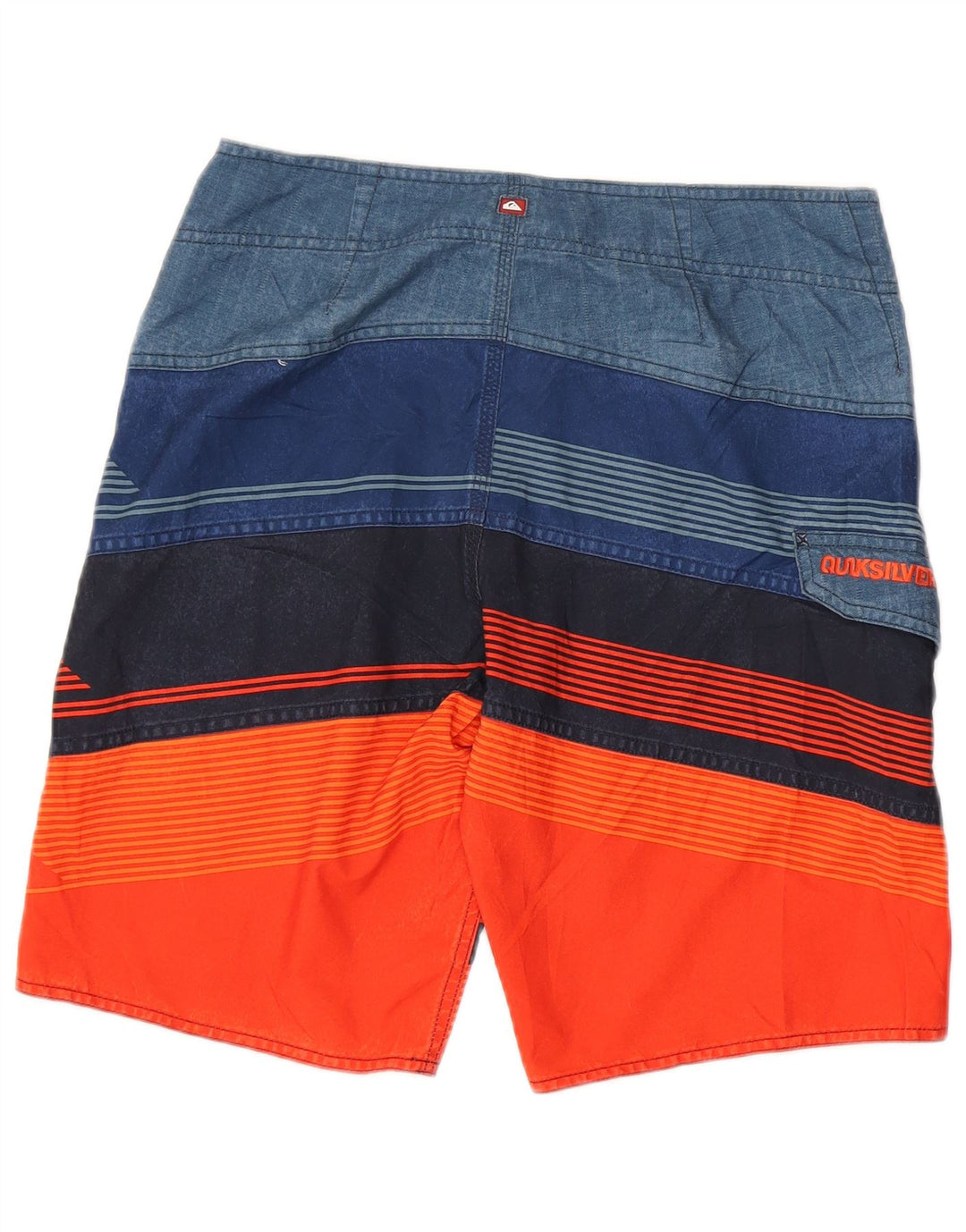 QUIKSILVER Grafiske badeshorts til mænd Medium flerfarvet stribet