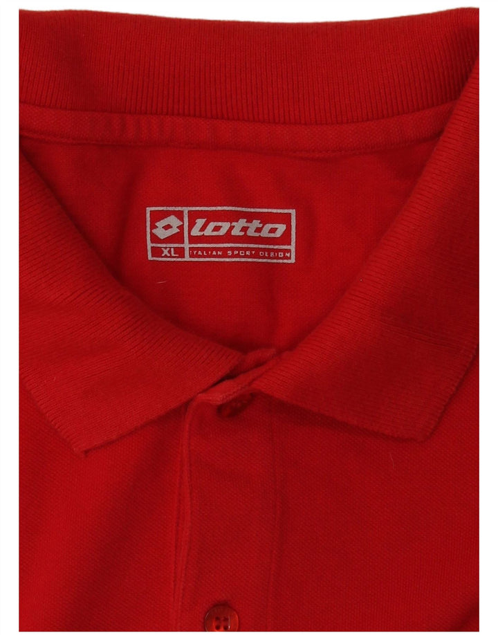 Lotto Herre Polo Shirt XL Rød