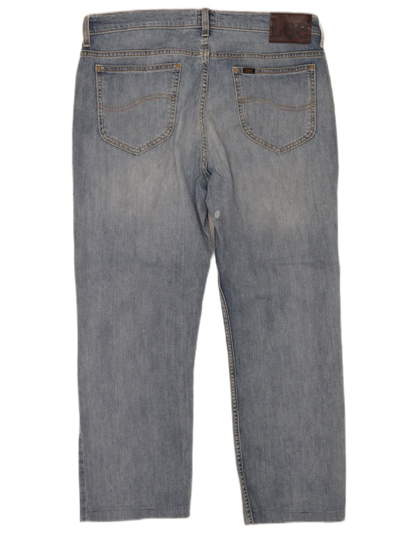 Lee Womens Cropped Jeans W32 L24 Blå