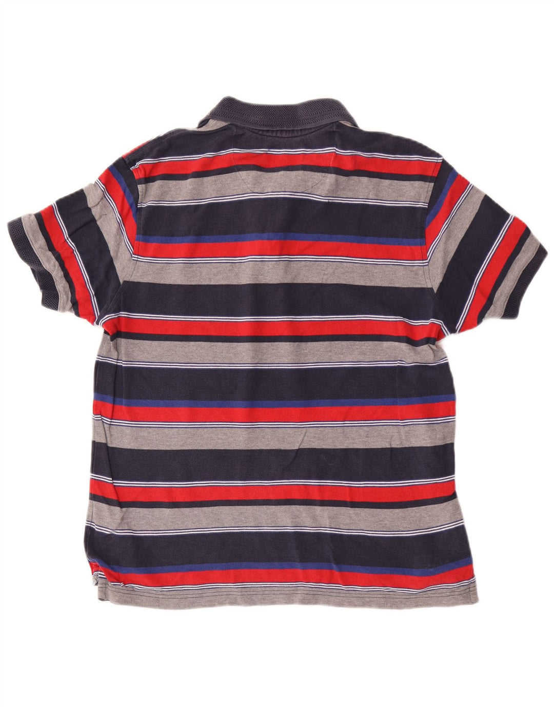 Marks & Spencer Herre Blue Harbor Polo Shirt Lille Flerfarvet Stribet