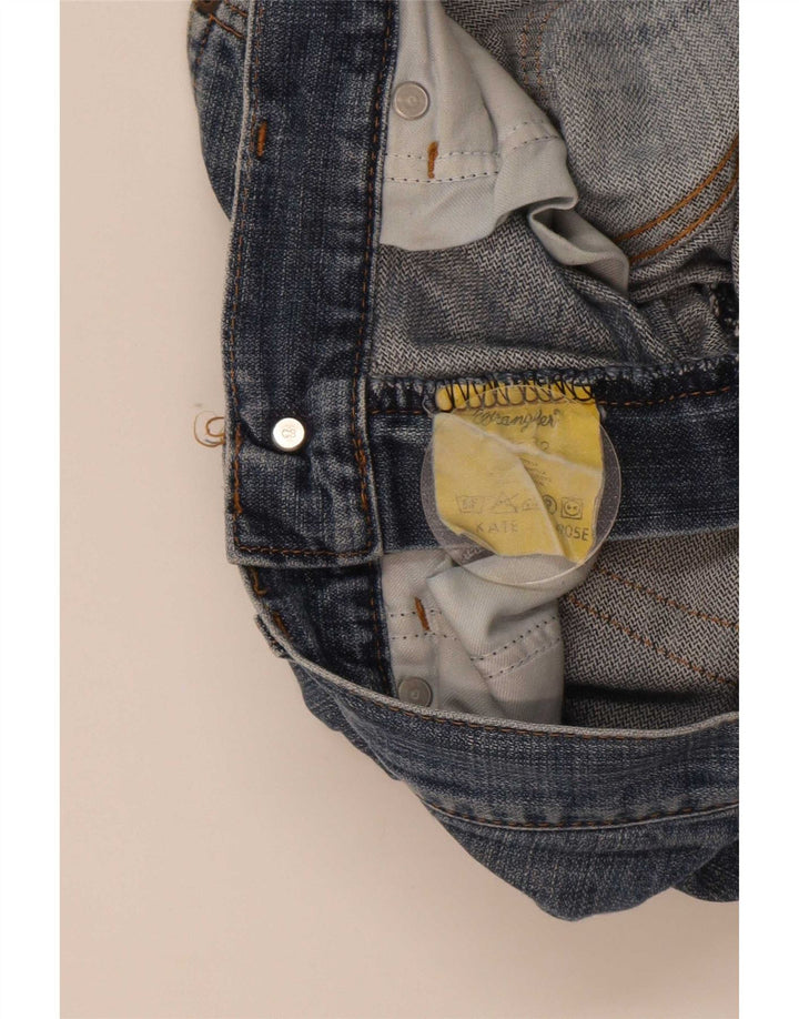 Wrangler Dame Kate Straight Jeans W30 L32 Blå